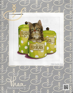Thea Gouverneur Cookie Time cross stitch kit