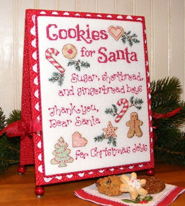 Sue Hillis Cookies for Santa Christmas L424 cross stitch pattern