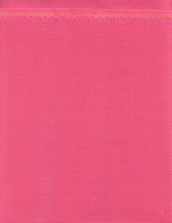 Zweigart Aida 14ct 18x21 Coral cross stitch fabric