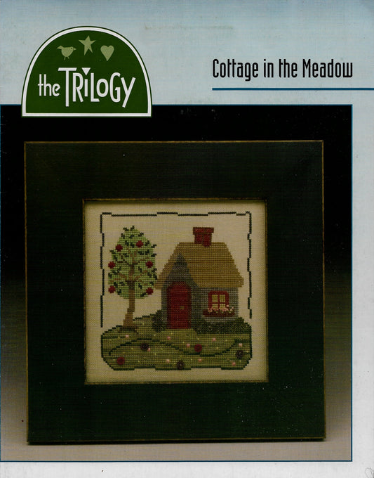 The Triology Cottage in the Meadow cross stitch pattern