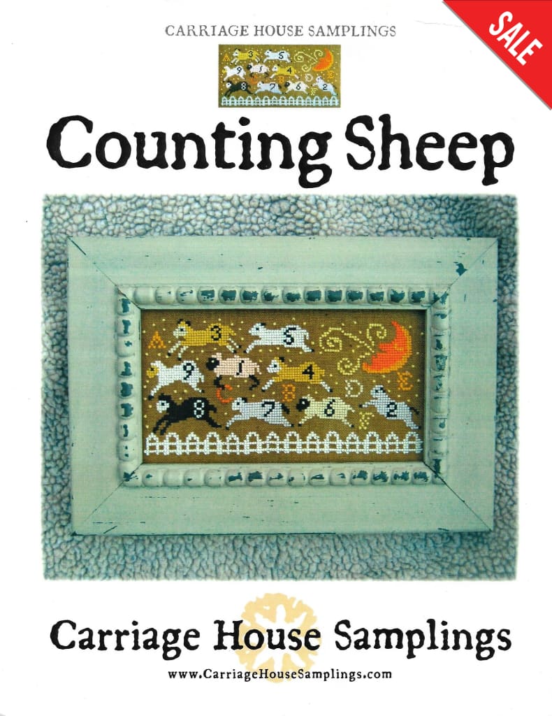 Carriage House Counting Sheep CHS36 cross stitch pattern