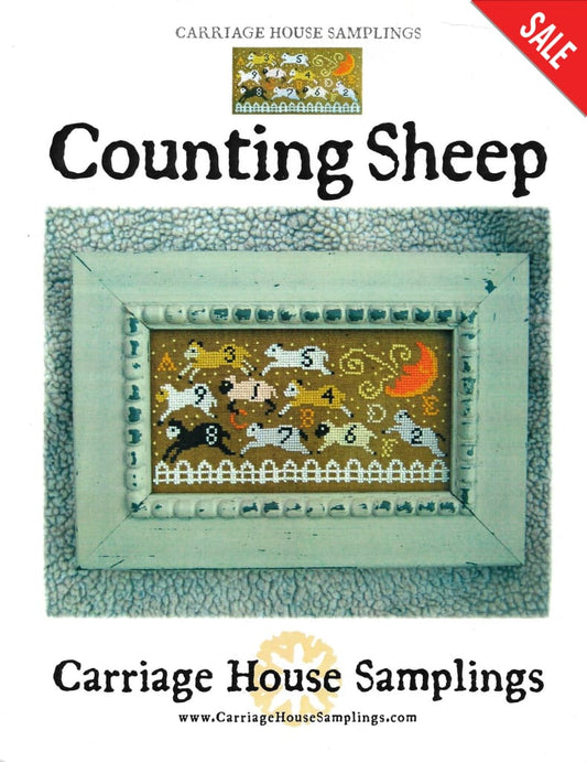 Carriage House Counting Sheep CHS36 cross stitch pattern