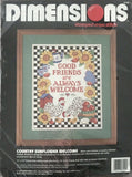 Dimensions Country Sunflower Welcome 3140 stamped cross stitch kit
