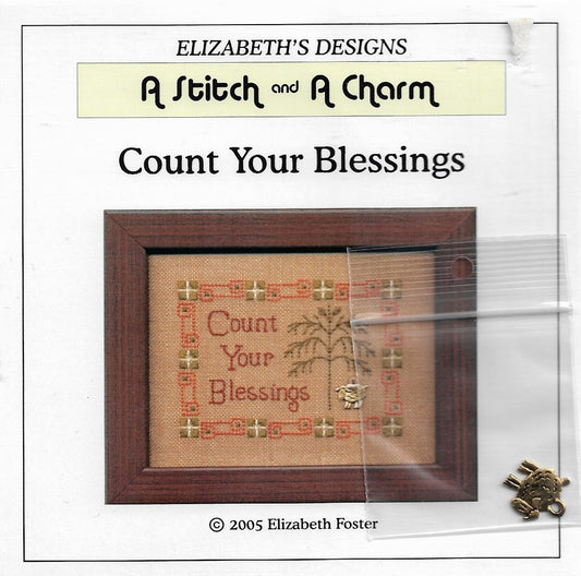 Elizabeth's Designs Count Your Blessings cross stitch pattern
