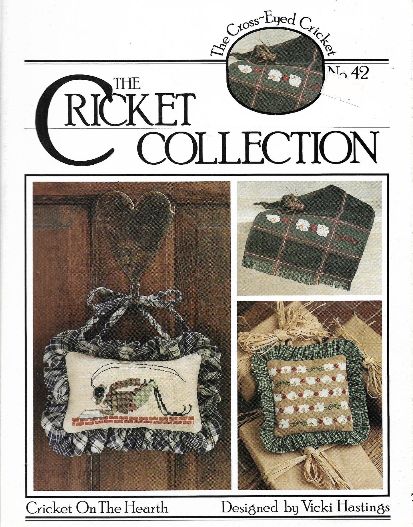 Cricket Collection Cricket on the Hearth CC42 cross stitch pattern