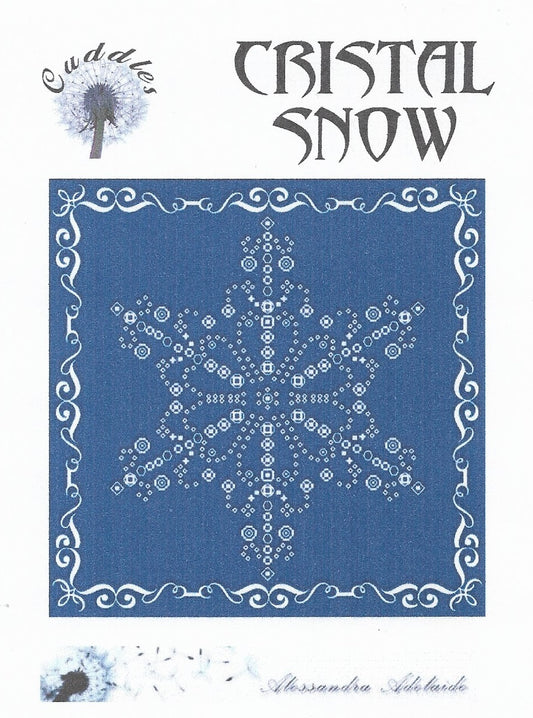 Alessandra Adelaide Cristal Snow snowflake cross stitch pattern