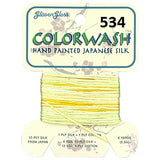 Colorwash Hand Painted Japanese Silk floss