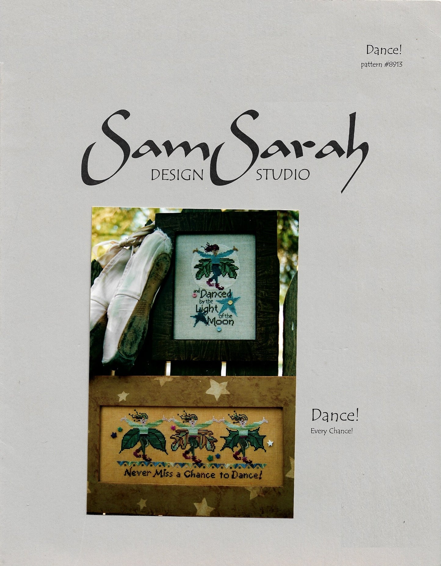 Sam Sarah Dance! cross stitch pattern