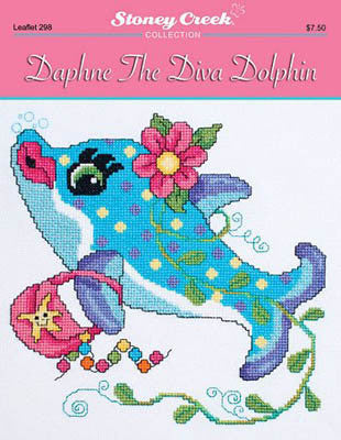 Stoney Creek Daphne the Diva Dolphin cross stitch pattern