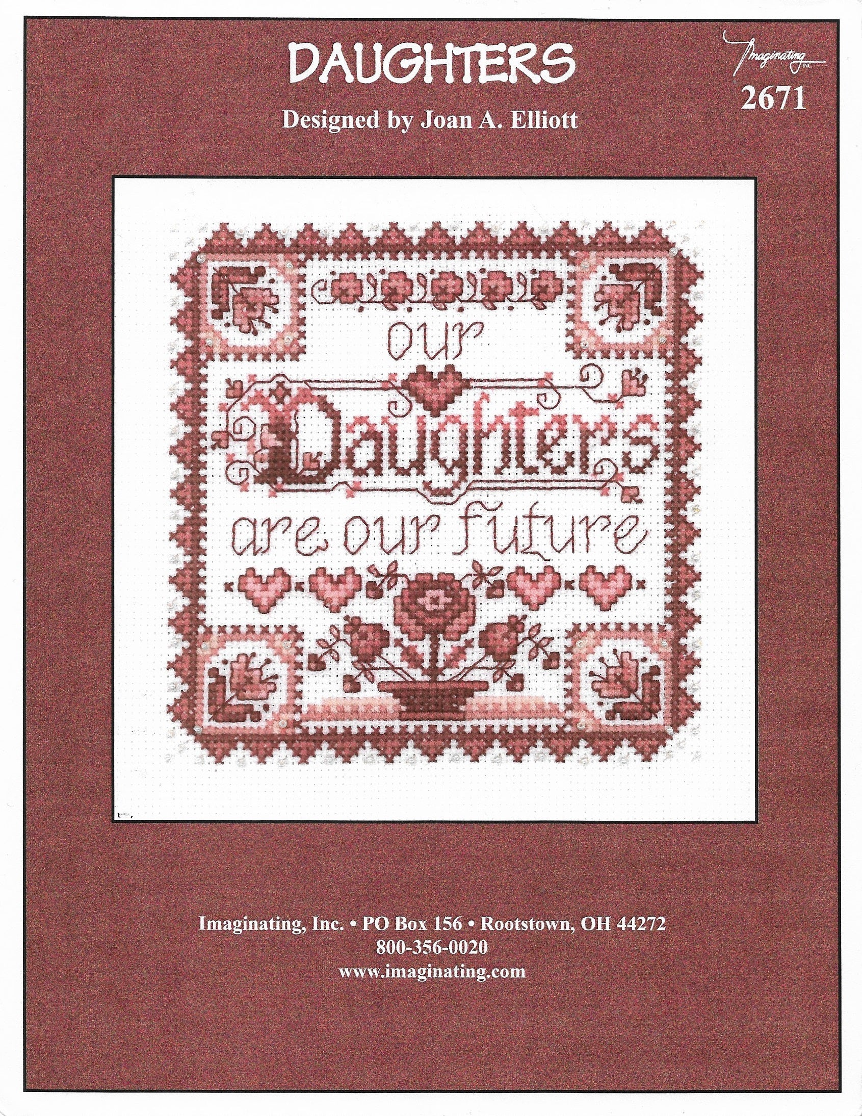 Imaginating Daughters  2671 cross stitch pattern