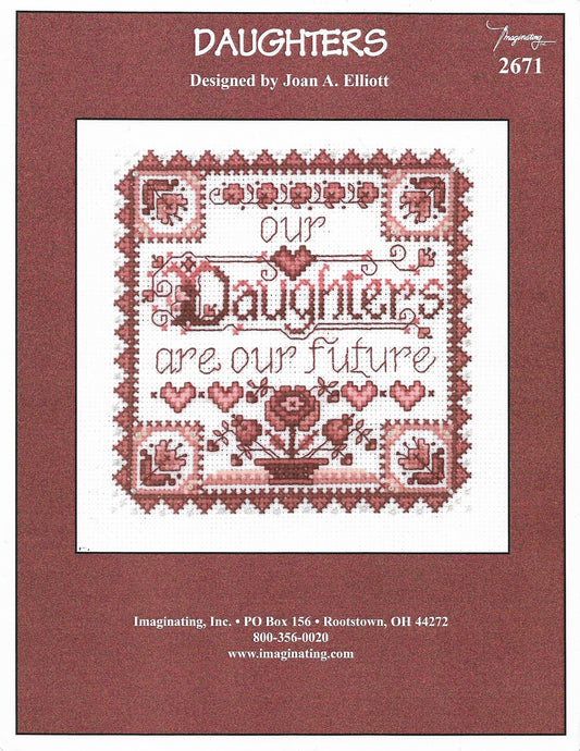 Imaginating Daughters  2671 cross stitch pattern