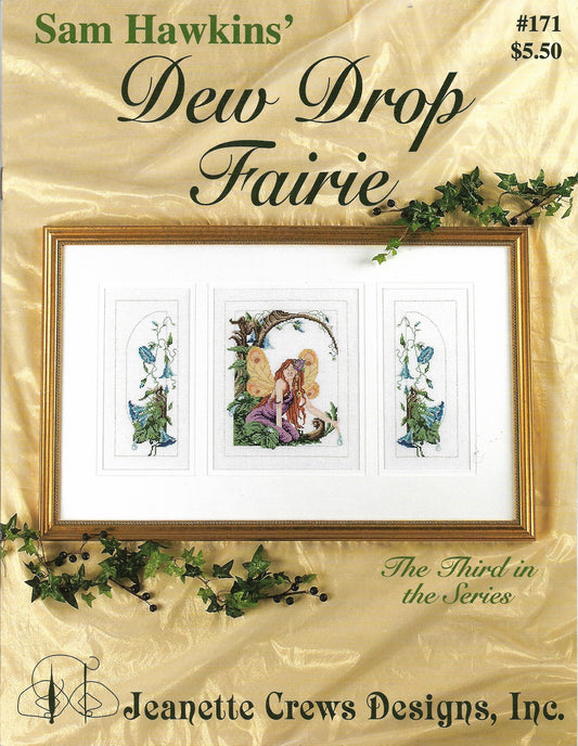 Jeanette Crews Dew Drop Fairie 171 Sam Hawkins cross stitch pattern