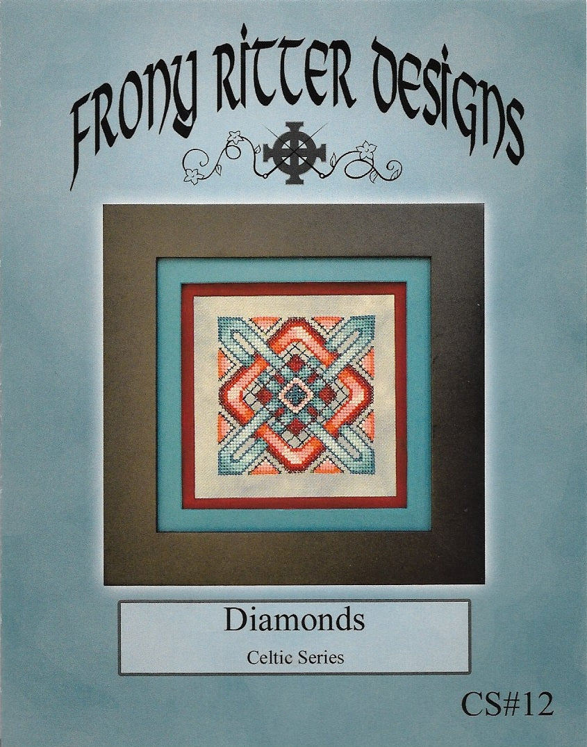 Frony Ritter Diamonds celtic cross stitch pattern