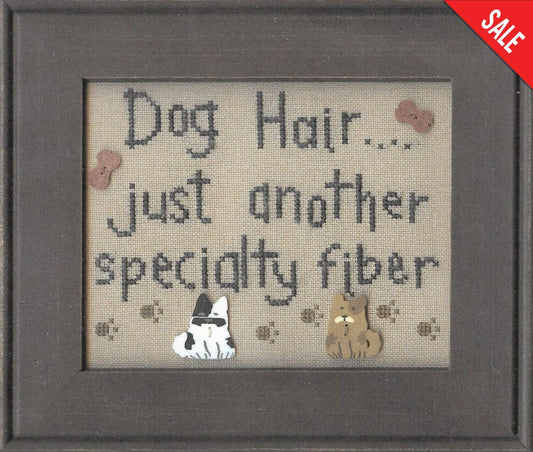 My Big Toe Dog Hair MBT-11 cross stitch pattern