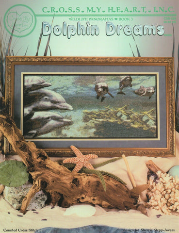 Cross My Heart Dolphin Dreams CSB-228 cross stitch