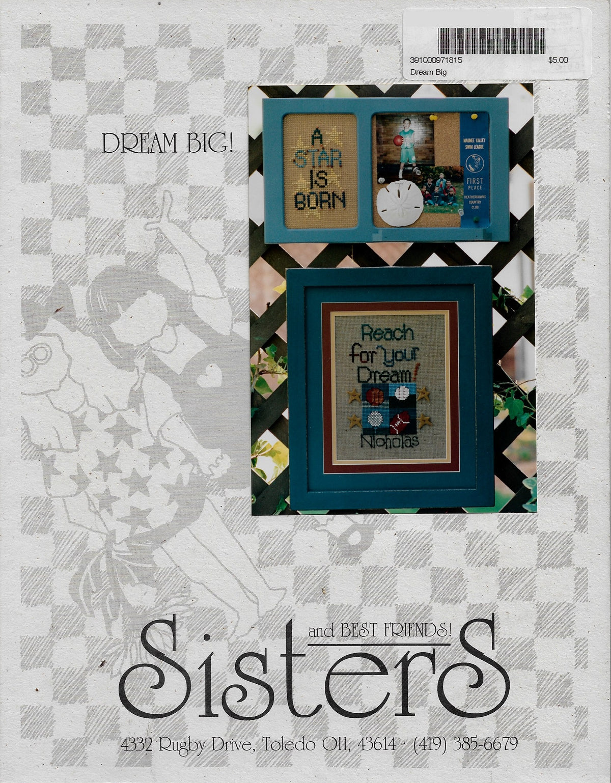 Dream Big pattern – Sandra's Stitch Stash