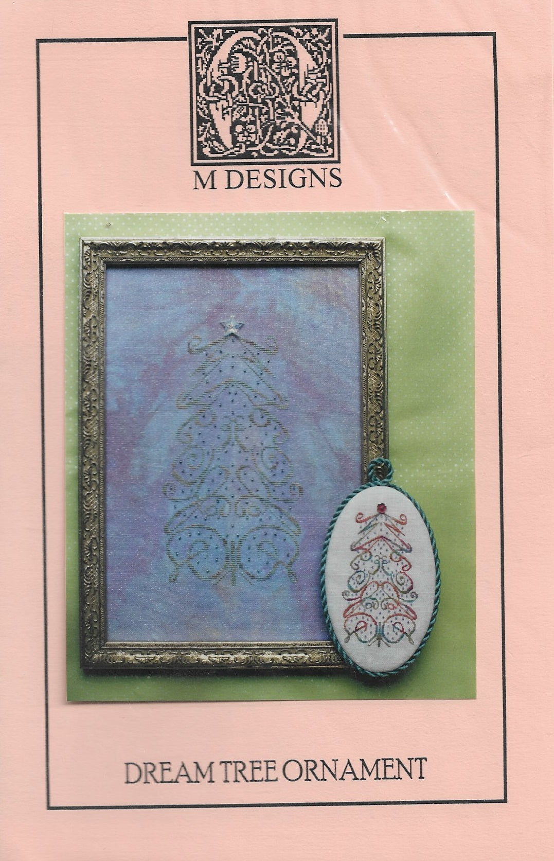 M Designs Dream Tree Ornament christmas tree cross stitch pattern