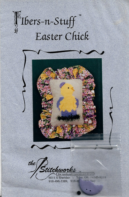 Stitchworks Ibers-n-stuff Easter chick cross stitch pattern