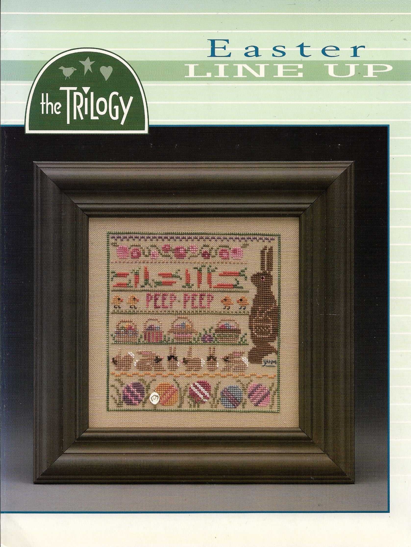 Trilogy Easter Line Up cross stitch pattern