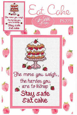 Sue Hillis Eat Cake PS205 cross stitch pattern