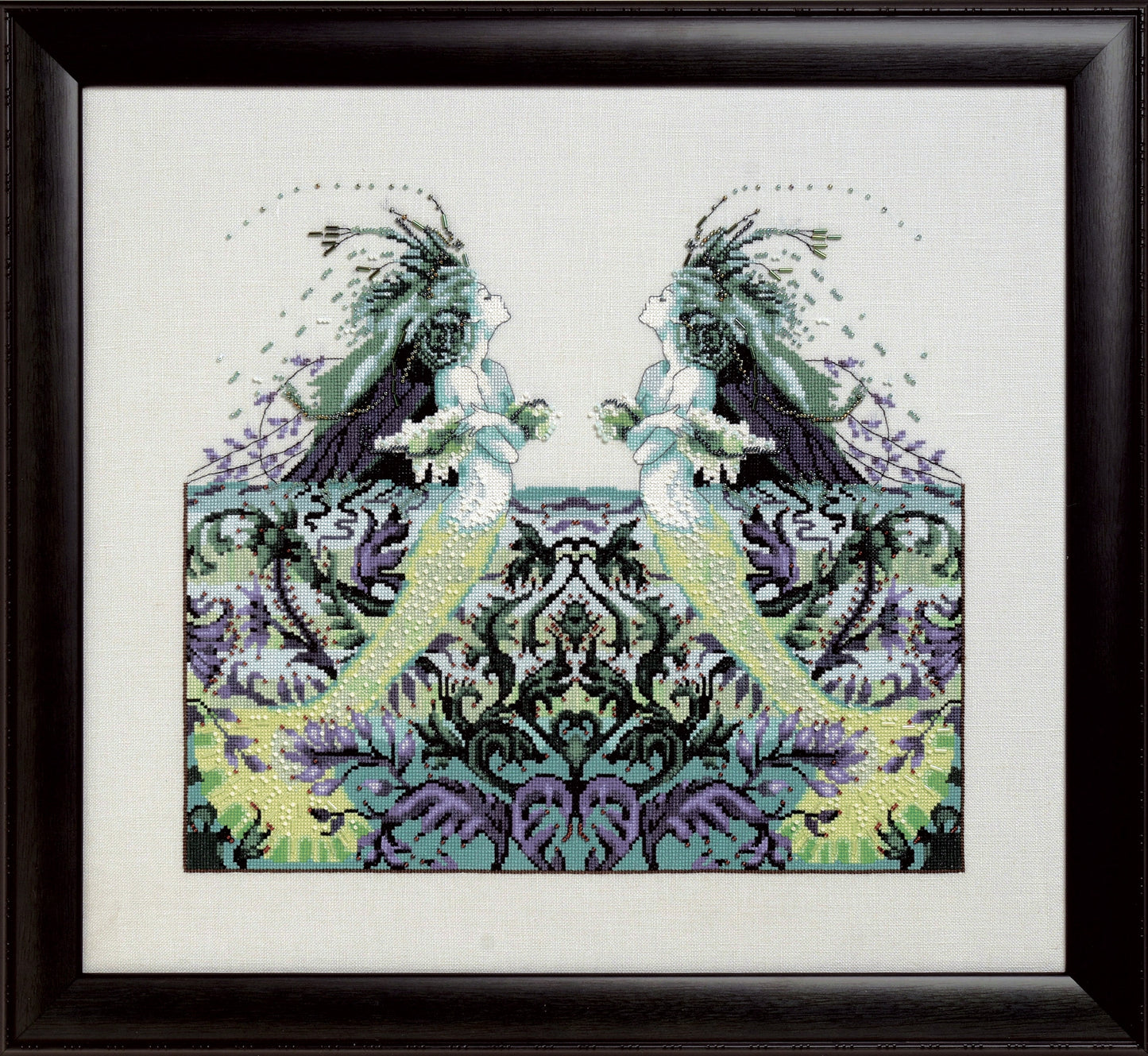 Mirabilia Echo Lake MD174 mermaid cross stitch pattern