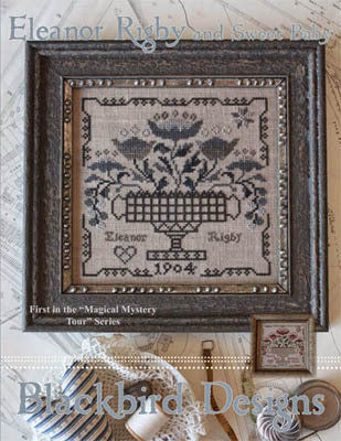 Blackbird Designs Eleanor Rigby and Sweet Baby Beatles Magical Mystery tour cross stitch pattern