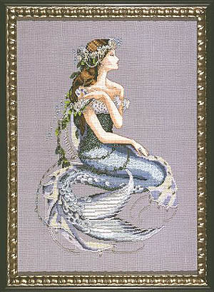 Mirabilia Enchanted Mermaid Nora Corbett MD84 cross stitch pattern