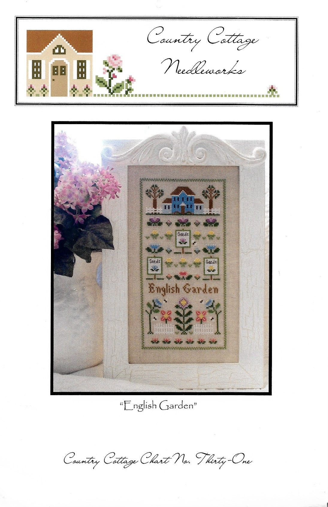 Country Cottage Needleworks English Garden cross stitch pattern