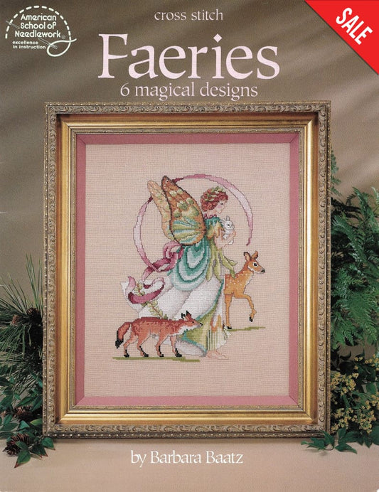 American School of Needlework Faeries 3633 cross stitch pattern