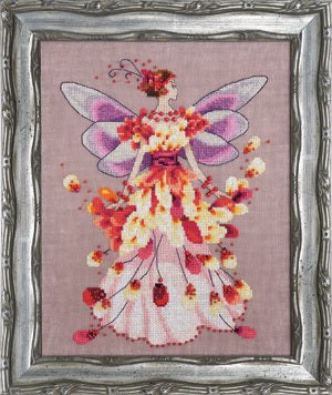 Mirabilia Faerie Spring Fling NC201 victorian fairy cross stitch