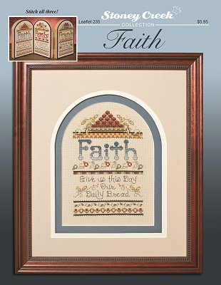 Stoney Creek Faith, LFT235 cross stitch pattern