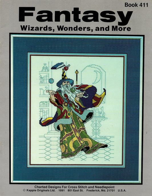 Kappie Originals Fantacy Wizards, Wonders, and More 411 cross stitch pattern