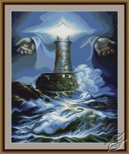 Luca-S Far Lighthouse B414 cross stitch kit