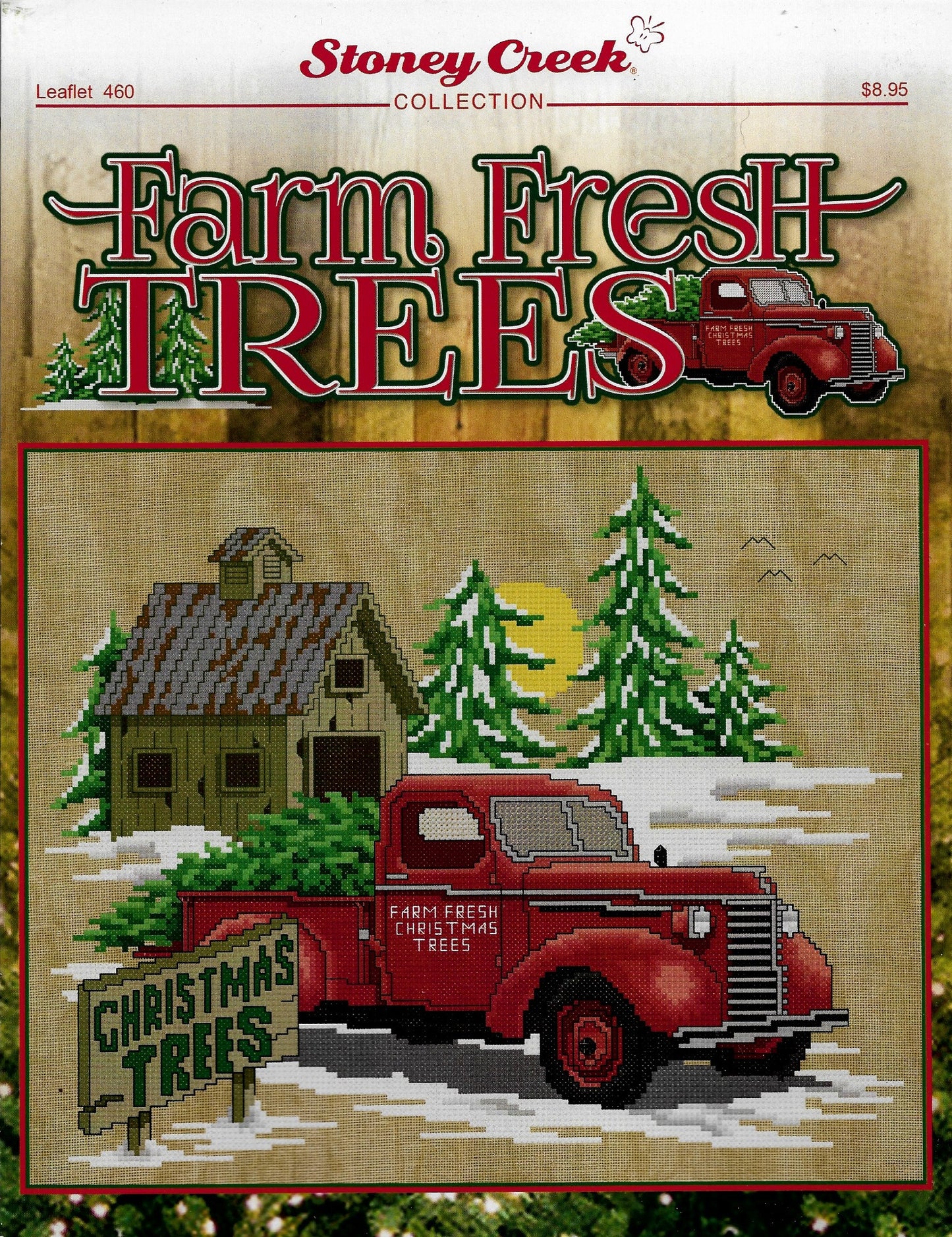 Stoney Creek Farm Fresh Trees LFT460 cross stitch pattern