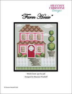 Shannon Christine Farm House cross stitch pattern