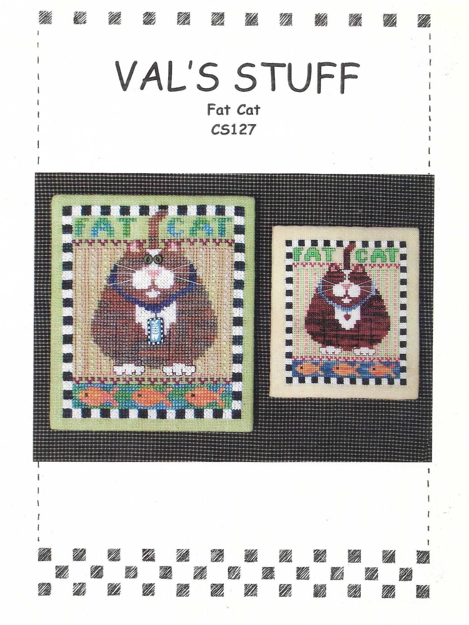 Fat Cat Ruler Patterns Fat Cat pattern – Sandra's Stitch Stash
