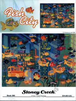 Stoney Creek Fish City BK360 cross stitch pattern