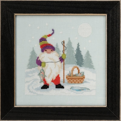 Mill Hill Fishing Gnome MH17-2013 beaded cross stitch kit