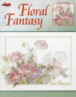 Lanarte Floral Fantasy 3607 flower cross stitch pattern