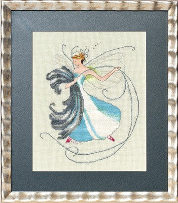 Nora Corbett Stitching Fairies Floss Fairy cross stitch pattern