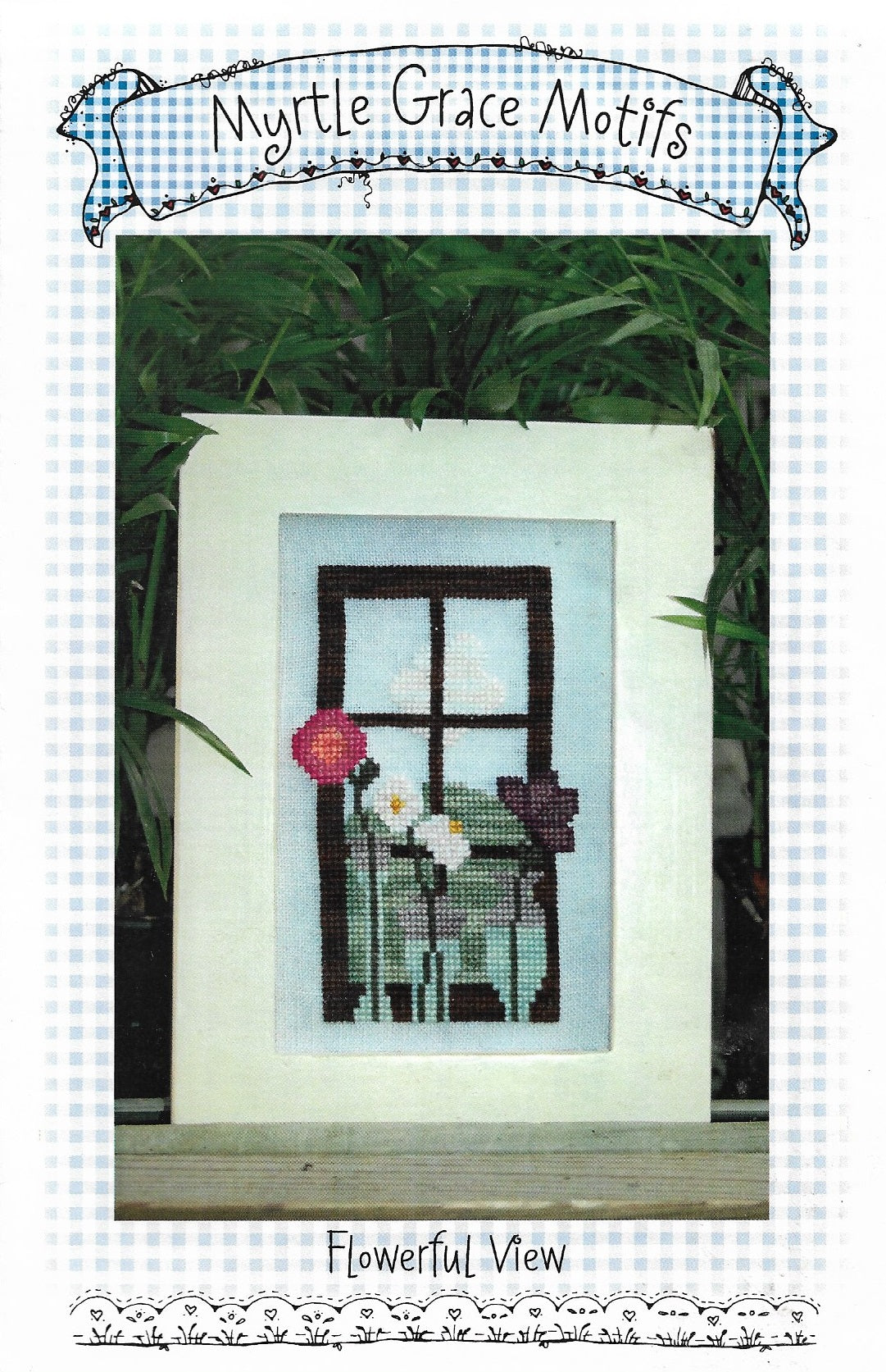 Myrtle Grace Motifs Flowerful View cross stitch pattern