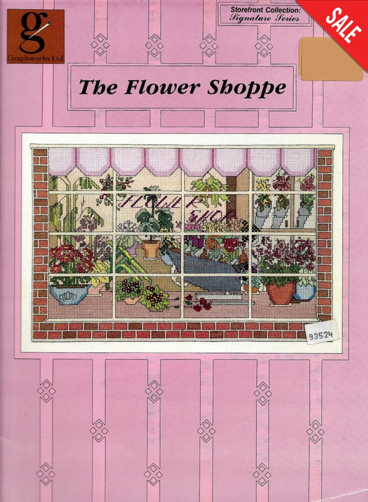 Graphworks The Flower Shoppe cross stitch pattern