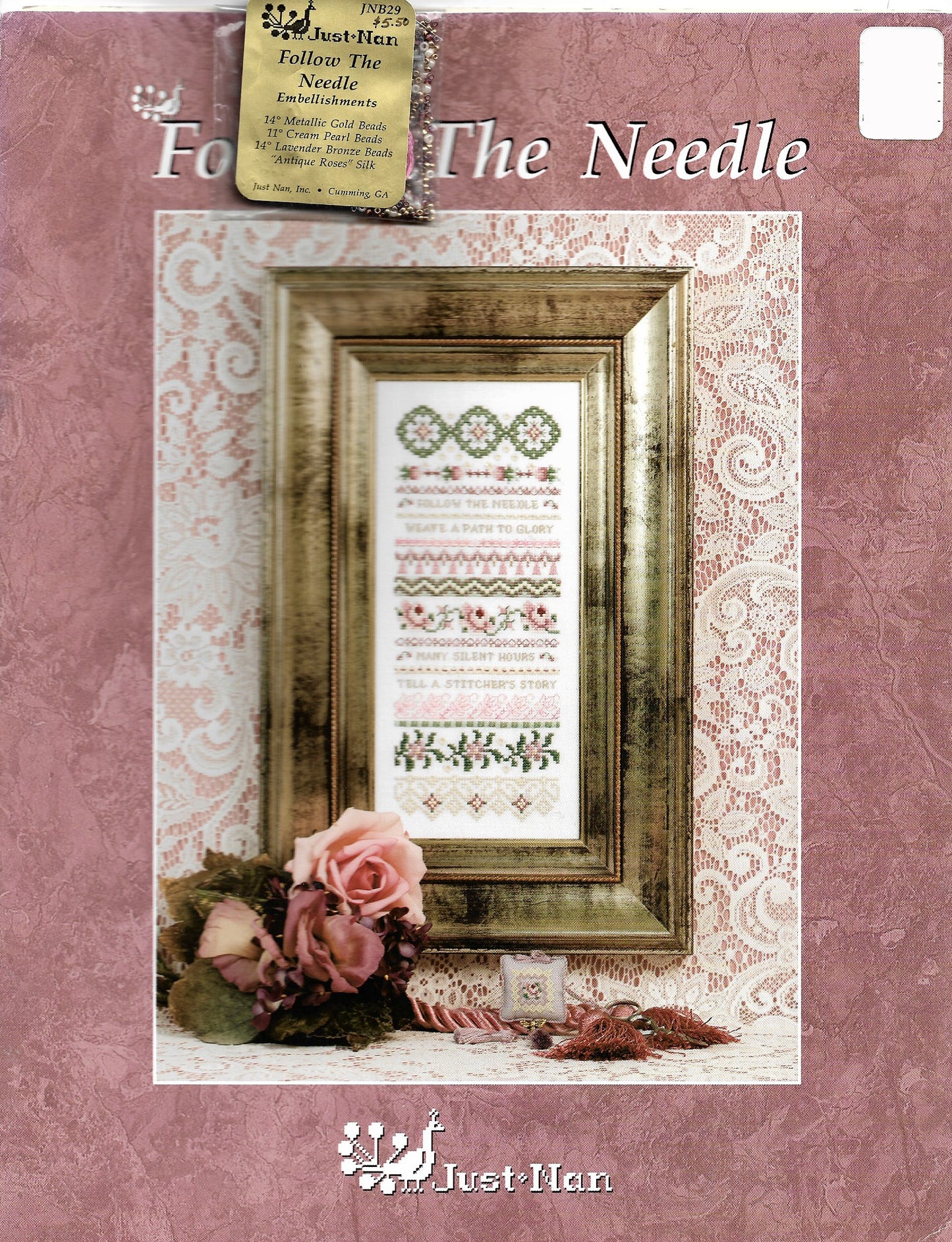 Just nan Follow the Needle cross stitch pattern