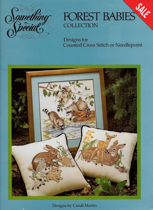 Candamar Something Special Forest Babies cross stitch pattern