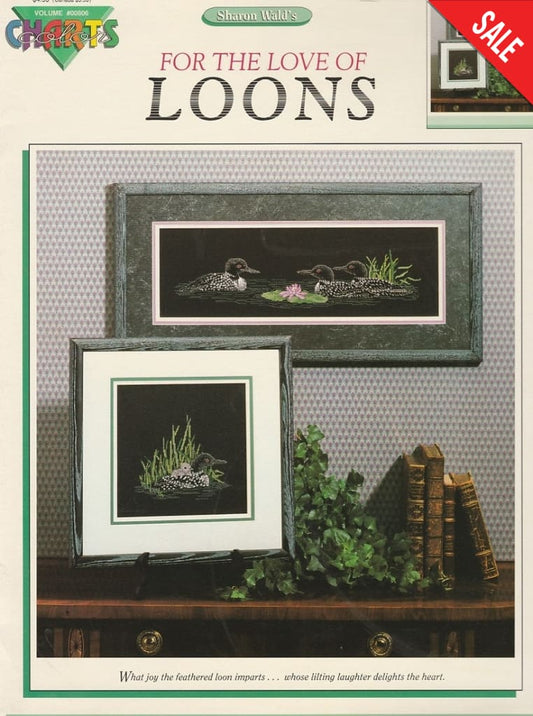 Color Charts For the Love of Loons 00806 cross stitch pattern