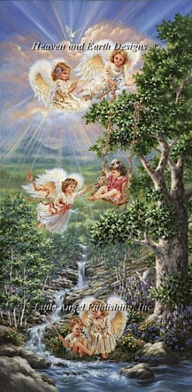 Heaven and Earth Designs Fountain of Hope Dona Gelsinger cross stitch pattern