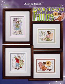 Stoney Creek Four seasons fairies BK461 cross stitch pattern