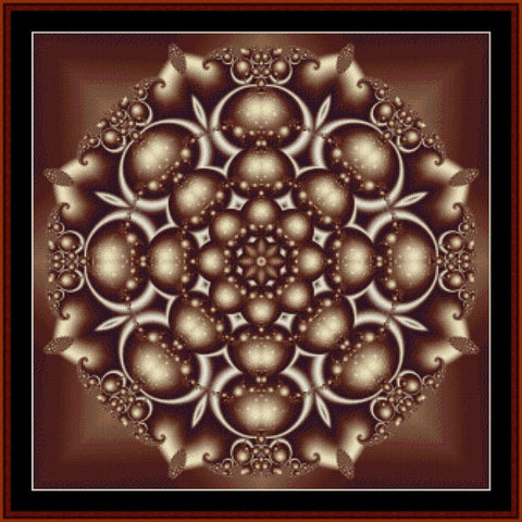 Cross Stitch Collectibles Fractal 229 cross stitch patter3