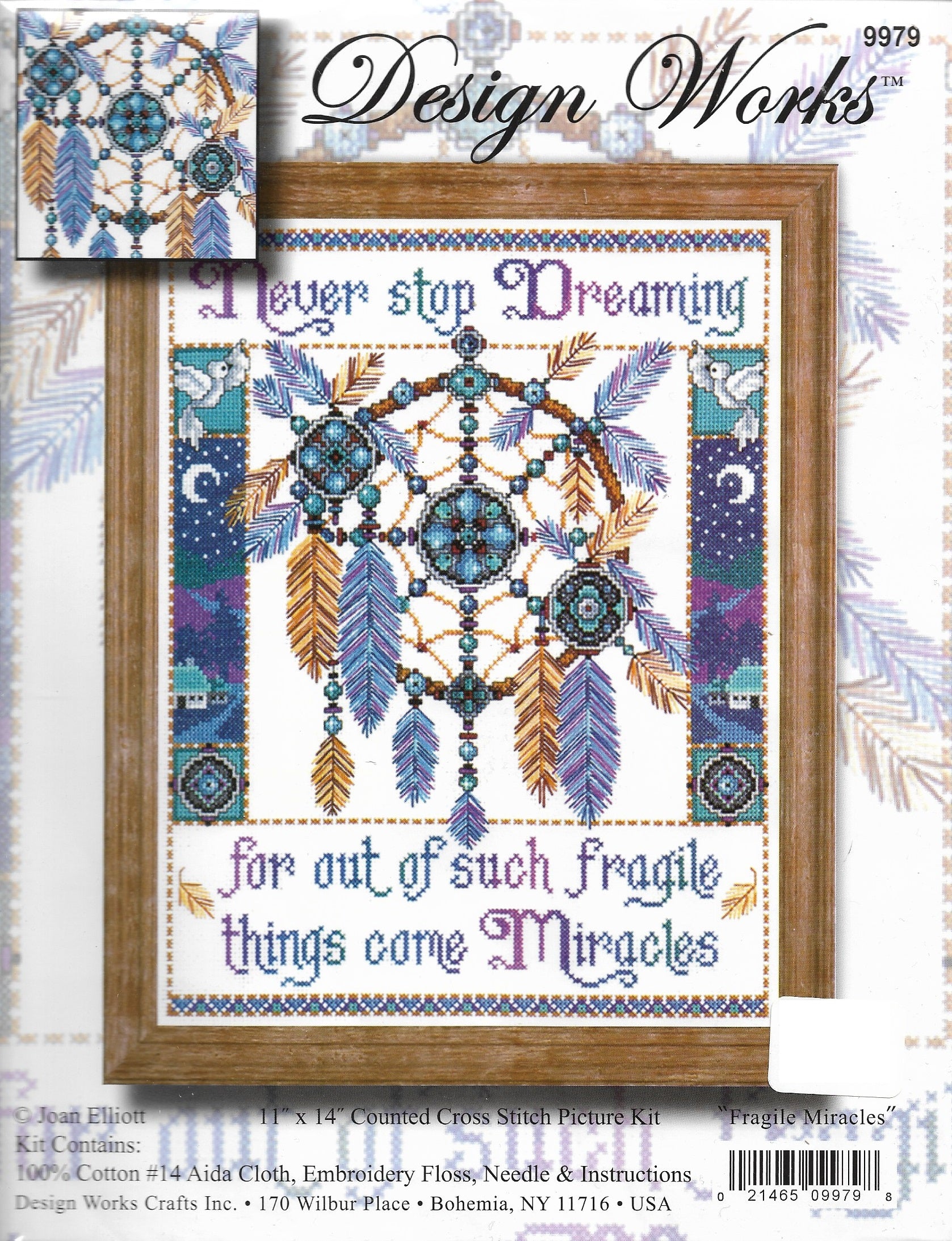 Design Works Fragile Miracles 9979 cross stitch kit