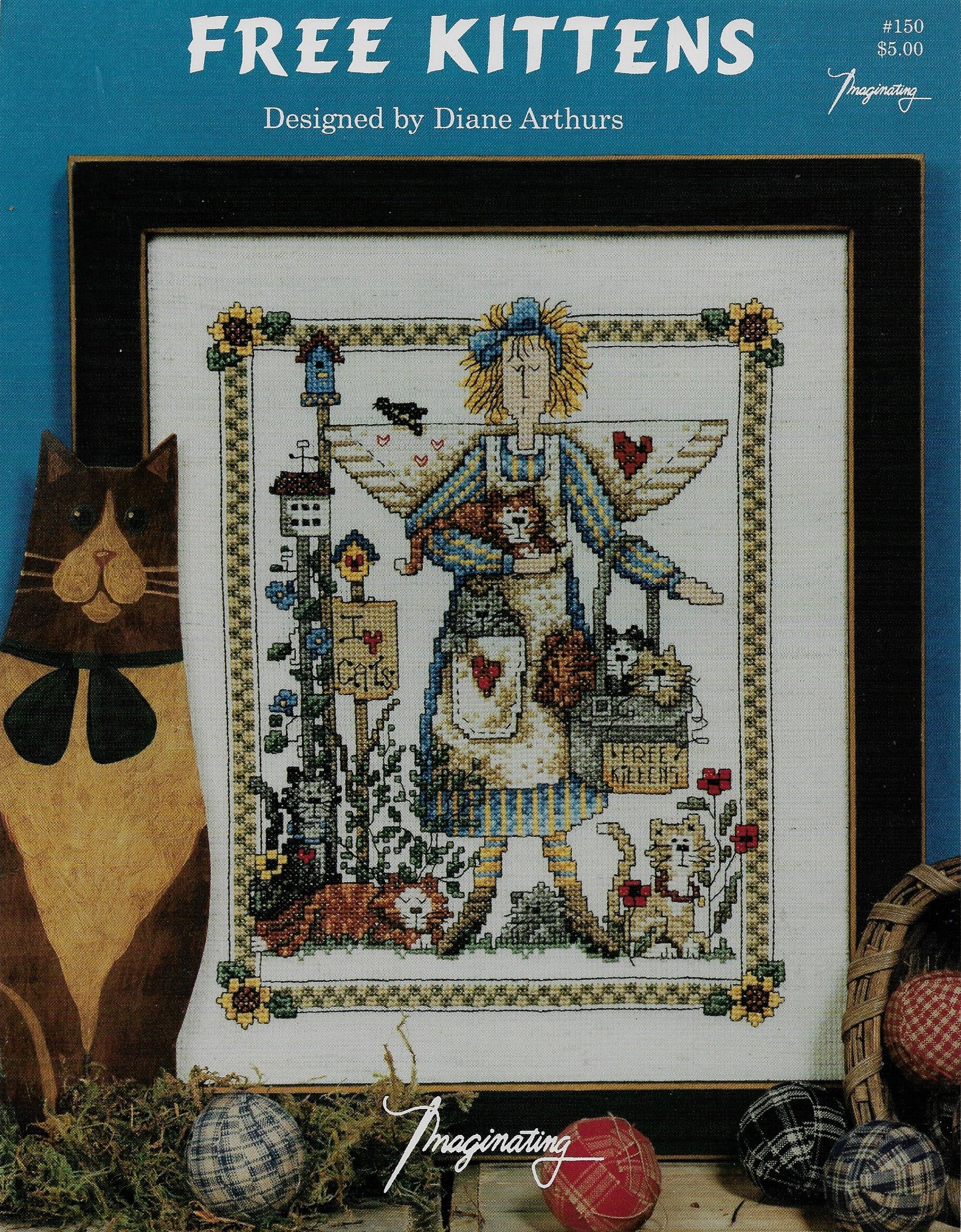 Imaginating Free Kittens 150 cross stitch pattern